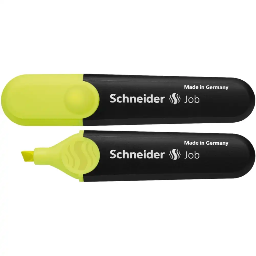 Textmarker SCHNEIDER Job, varf tesit 1+5mm – galben