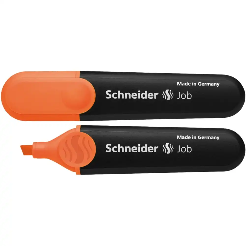 Textmarker SCHNEIDER Job, varf tesit 1+5mm – portocaliu