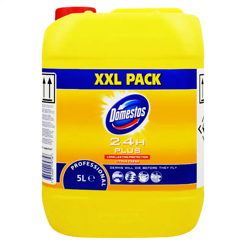 Dezinfectant concentrat toaleta Domestos Professional, XXL Citrus Fresh, 5L