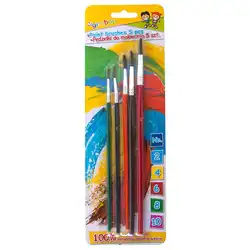 Set 5 pensule/blister (nr.2-4-6-8-10), GIMBOO