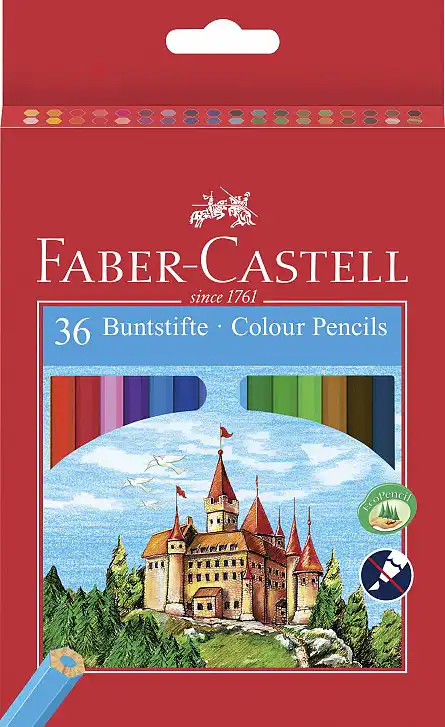 CREIOANE COLORATE 36 CULORI FABER-CASTELL