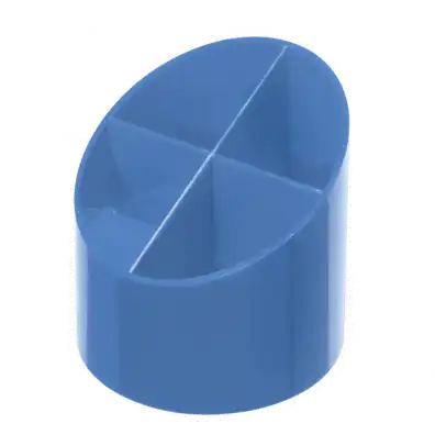 SUPORT INSTRUMENTE DE SCRIS ROTUND, 4 COMPARTIMENTE