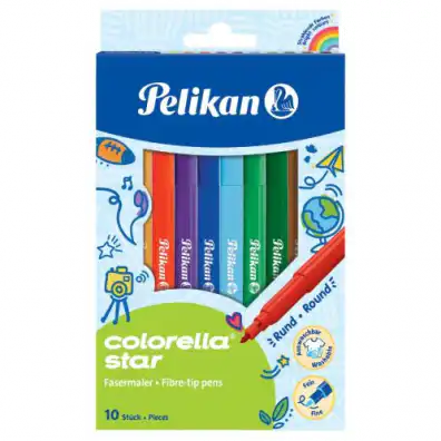 CARIOCA COLORELLA STAR C302, SET 10