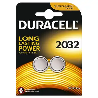 Baterii DURACELL CR2032, 2 bucati/set