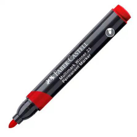 Marker permanent, varf rotund FABER CASTELL Multimark Winner 23